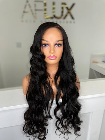 Body wave 26” Closure wig